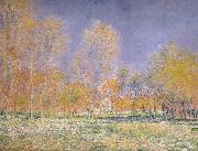 Claude Monet Springtime at Giverny Sweden oil painting artist
